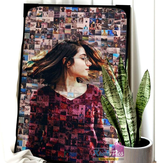 Mosaic photo frame